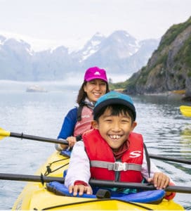 Family Friendly Alaska Sea Kayaking